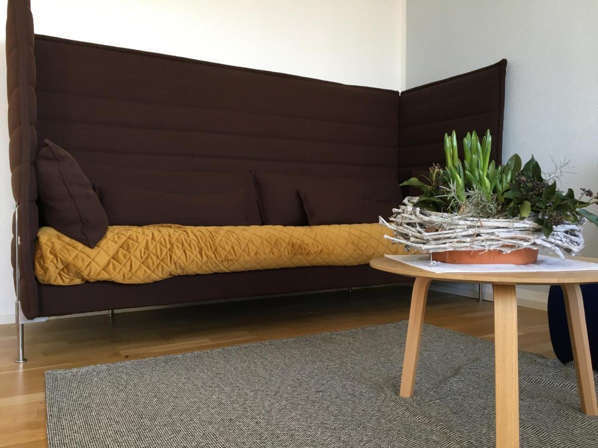 Design+Bodenseesicht=Zuhause Blau 마르크도르프 외부 사진