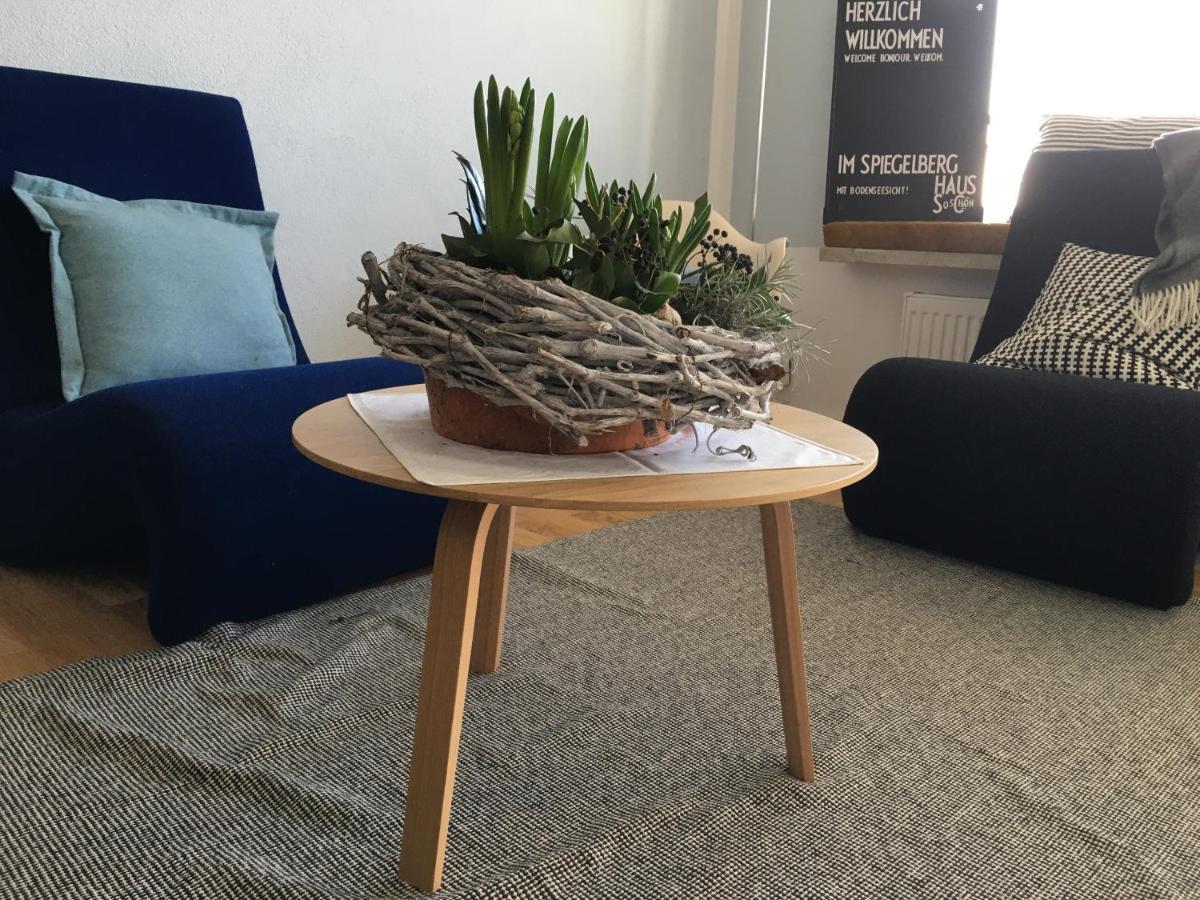 Design+Bodenseesicht=Zuhause Blau 마르크도르프 외부 사진