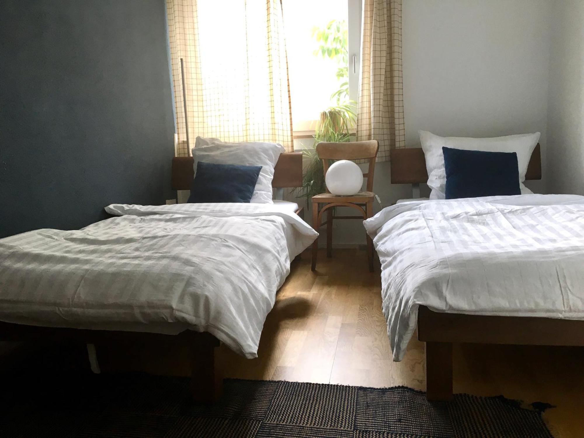 Design+Bodenseesicht=Zuhause Blau 마르크도르프 외부 사진